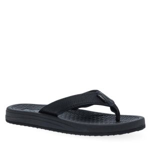 Parex Ανδρικές Παντόφλες Σαγιονάρες 11833002.B Μαύρο