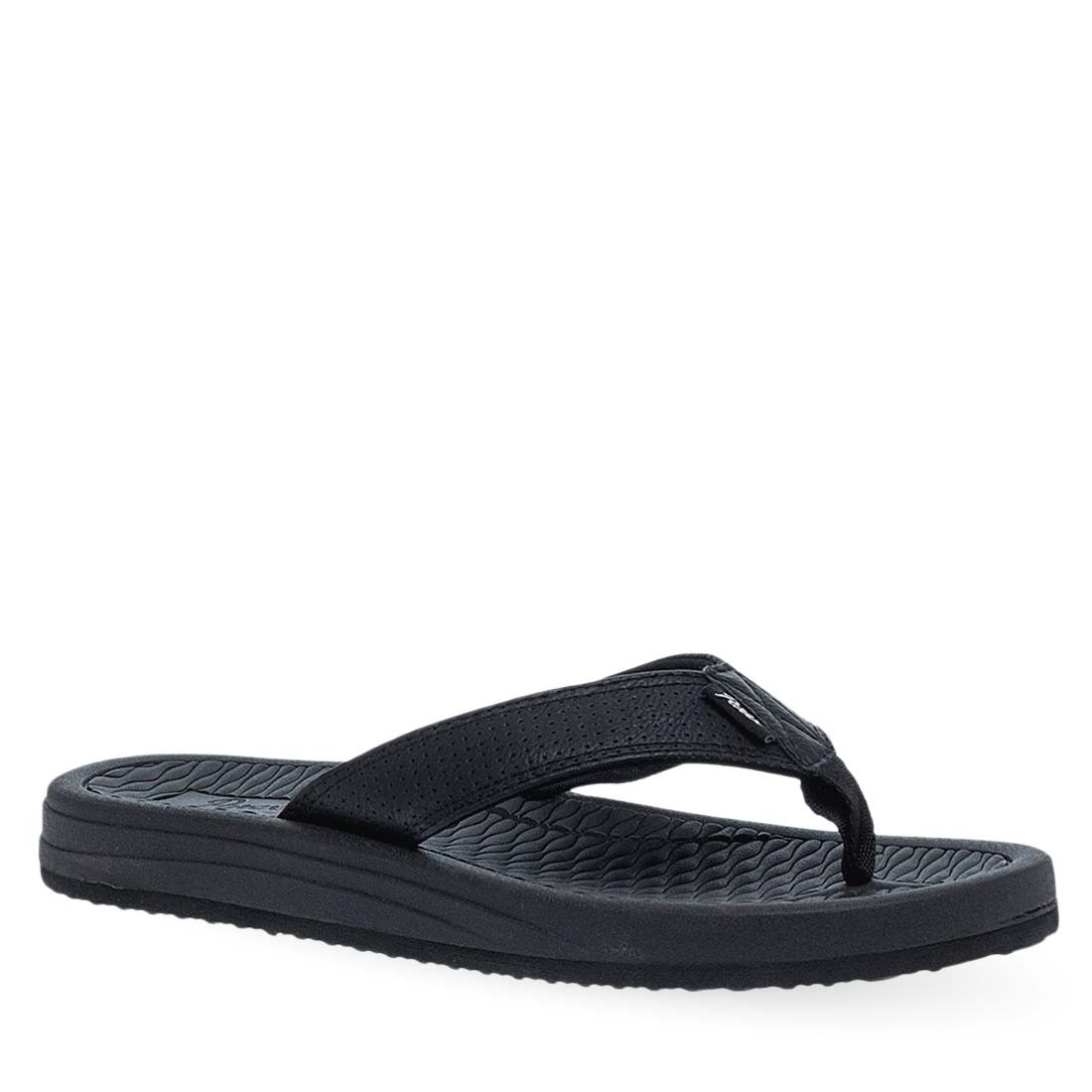 Parex Ανδρικές Παντόφλες Σαγιονάρες 11833002.B Μαύρο