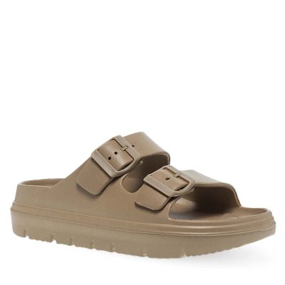 Parex Γυναικείες Παντόφλες Σαγιονάρες 11833003.U Taupe