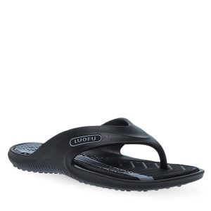 Parex Ανδρικές Παντόφλες Σαγιονάρες 11833072.B Μαύρο