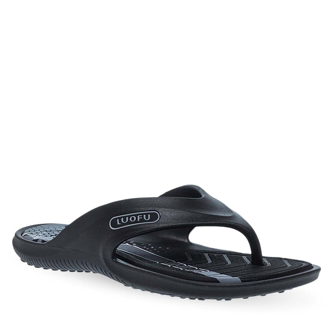 Parex Ανδρικές Παντόφλες Σαγιονάρες 11833072.B Μαύρο