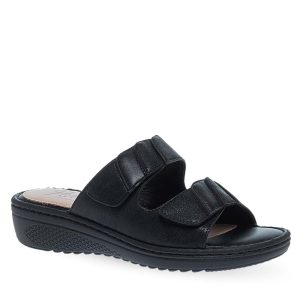 Parex Γυναικείες Παντόφλες Ανατομικές Comfort 12133023.B Μαύρο