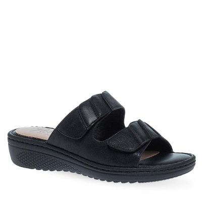 Parex Γυναικείες Παντόφλες Ανατομικές Comfort 12133023.B Μαύρο