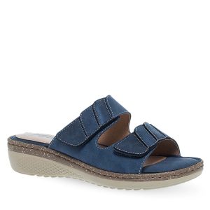 Parex Γυναικείες Παντόφλες Ανατομικές Comfort 12133023.N Μπλέ