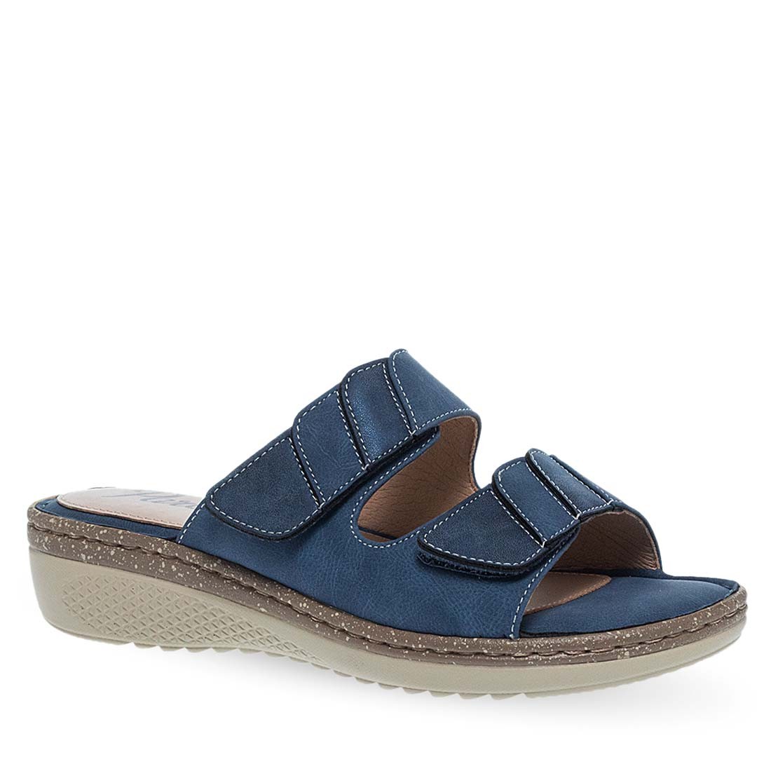 Parex Γυναικείες Παντόφλες Ανατομικές Comfort 12133023.N Μπλέ