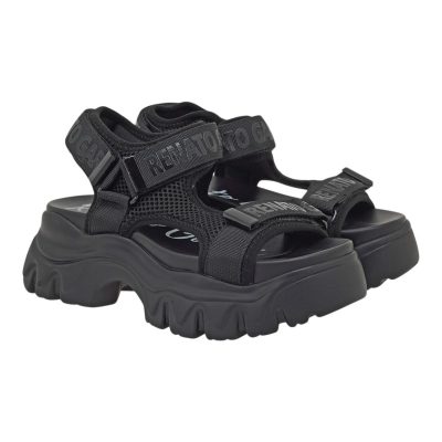 Renato Garini Γυναικεία Πλατφόρμες FLATFORMS 28A-101 Μαύρο W428A1014001