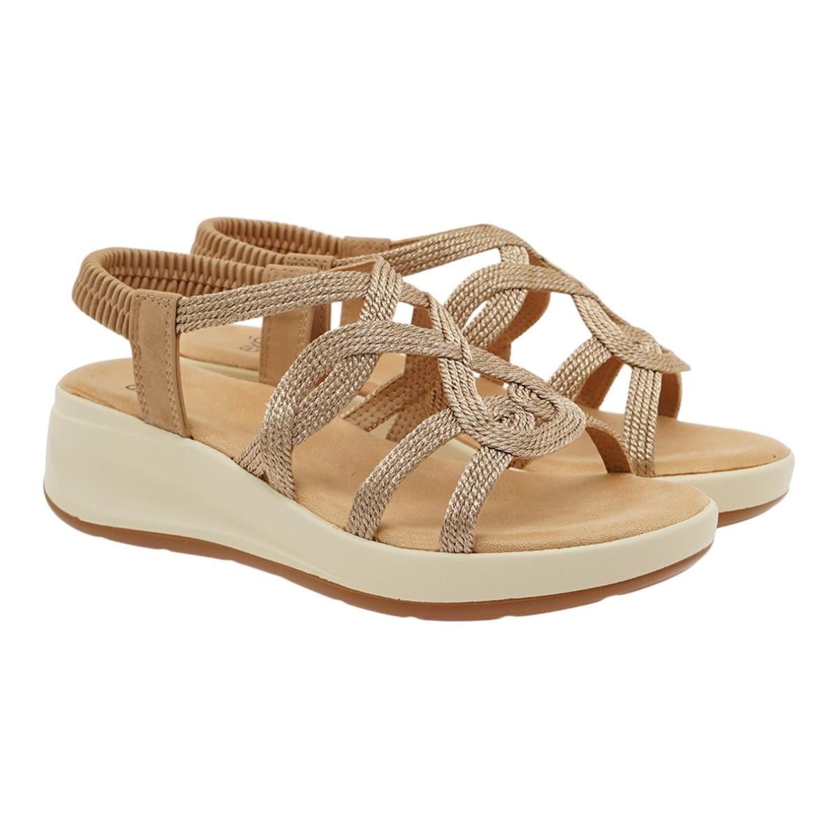 EXE Shoes Γυναικεία Πέδιλα 89Q-151 Ρόζ Χρυσό ΜΑΚΡΑΜΕ W489Q151319N