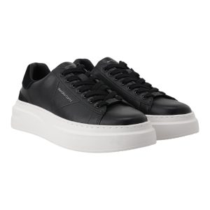 Renato Garini Ανδρικά παπούτσια Sneakers 700-110 Μαύρο Καστόρι W5700110373F