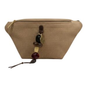 FRNC FRANCESCO Τσάντα Γυναικεία Μέσης 5553 BG Μπέζ