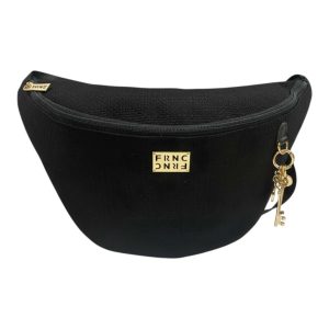 FRNC FRANCESCO Τσάντα Γυναικεία Μέσης 5572 BLK Μαύρο