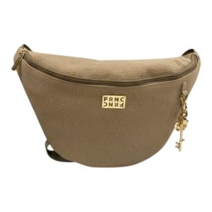 FRNC FRANCESCO Τσάντα Γυναικεία Μέσης 5572 BG Μπέζ