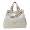 FRNC FRANCESCO Τσάντα Γυναικεία Ώμου-Χιαστί 6191 PRL Περλέ