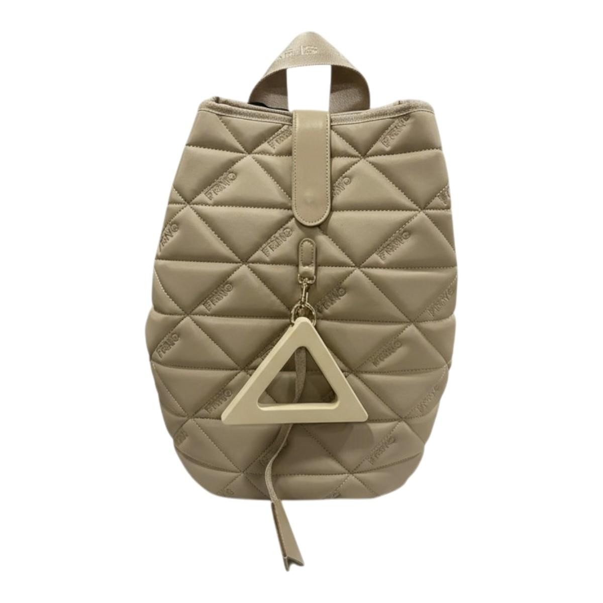 FRNC FRANCESCO Τσάντα Γυναικεία Πλάτης-Backpack 4187 BG Μπέζ