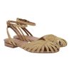 Exe Shoes Γυναικείες Πέδιλα 700-327 Μπρονζέ W47003271721
