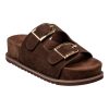 Envie Shoes  Γυναικεία Πέδιλα FLATFORM SANDALS E96-23250-28 Καφέ