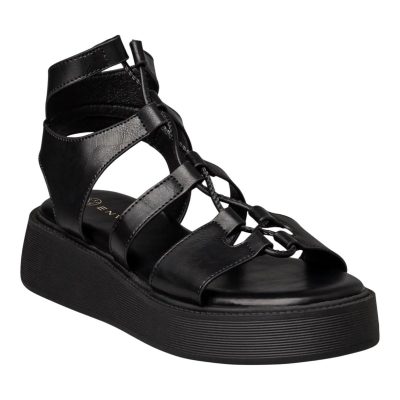 Envie Shoes Γυναικεία Πέδιλα GLADIATOR SANDALS E96-23254-34 Μαύρο
