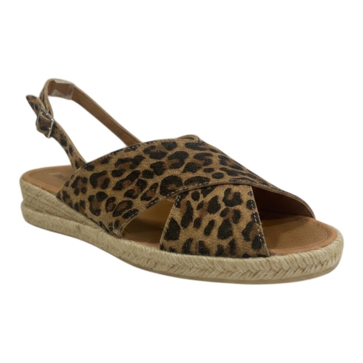 Mediτerrarea Γυναικεία Εσπαντρίγιεs 72237600 LEOPARDO-T47 50244-927 Λεοπάρ  Δέρμα Καστόρι
