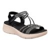 Envie Shoes - MISS NV  Γυναικεία Παπούτσια Πέδιλα V37-23200-34 Μαύρο