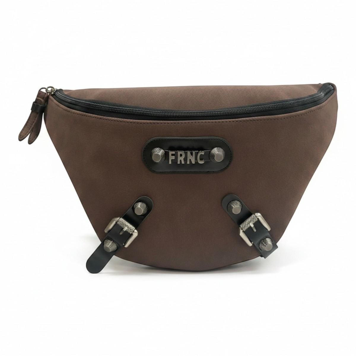 FRNC FRANCESCO Τσάντα Γυναικεία Μέσης Large Roxie Bag 2361 COF Καφέ